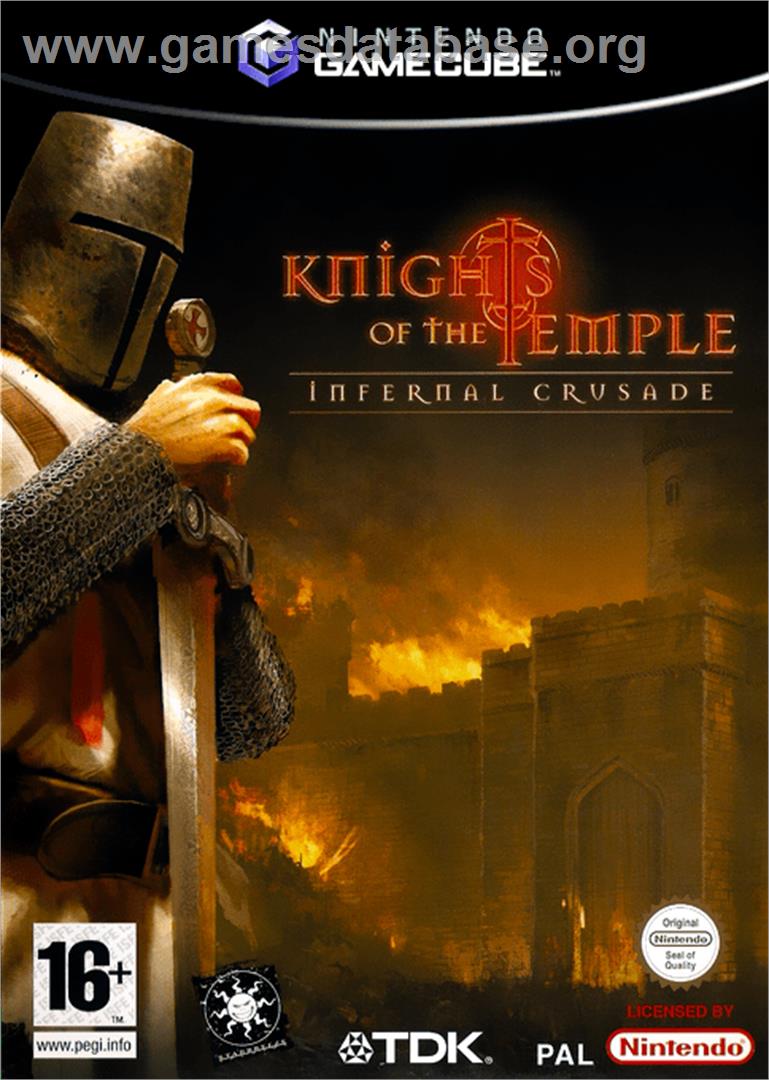 Knights of the Temple: Infernal Crusade - Nintendo GameCube - Artwork - Box