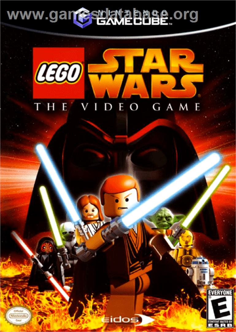 LEGO Star Wars: The Video Game - Nintendo GameCube - Artwork - Box