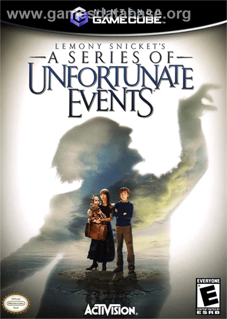 Lemony Snicket's A Series of Unfortunate Events - Nintendo GameCube - Artwork - Box