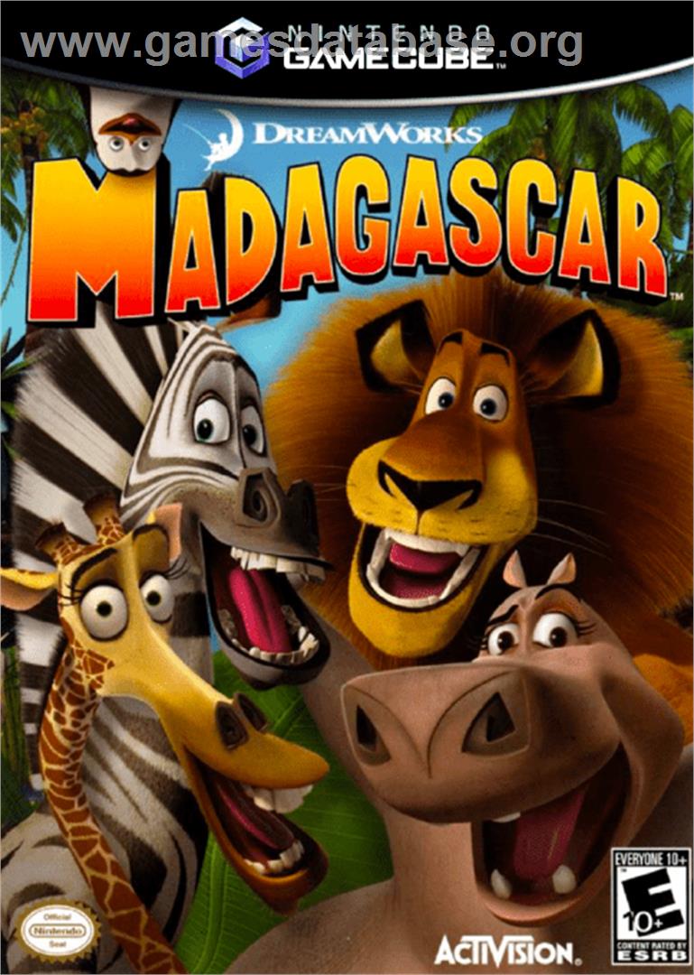 Madagascar - Nintendo GameCube - Artwork - Box