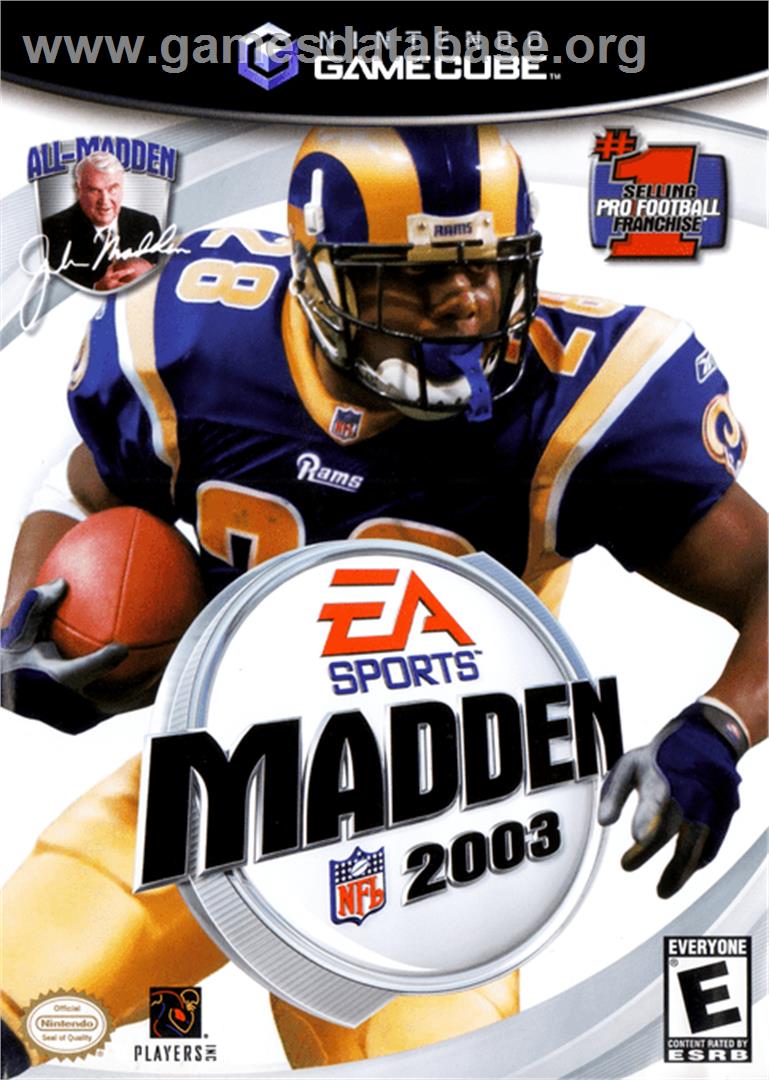Madden NFL 2003 - Nintendo GameCube - Artwork - Box