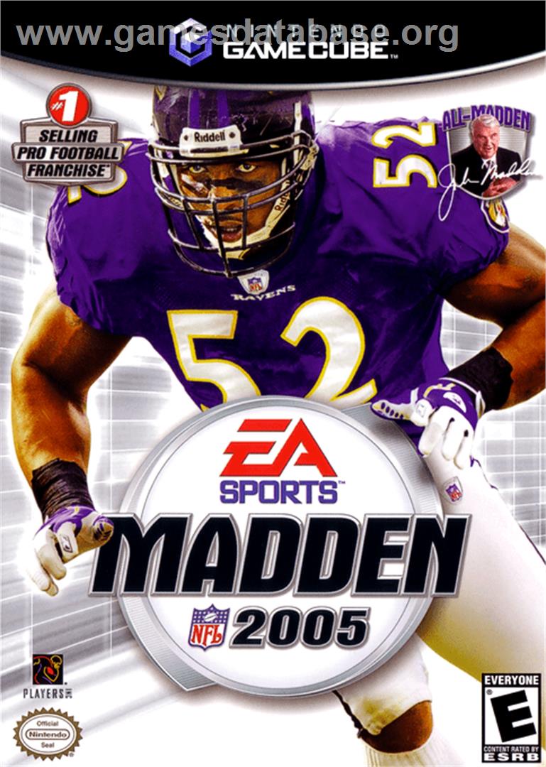 Madden NFL 2005 - Nintendo GameCube - Artwork - Box