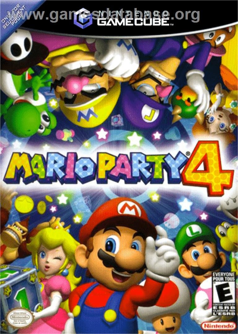 Mario Party 4 - Nintendo GameCube - Artwork - Box