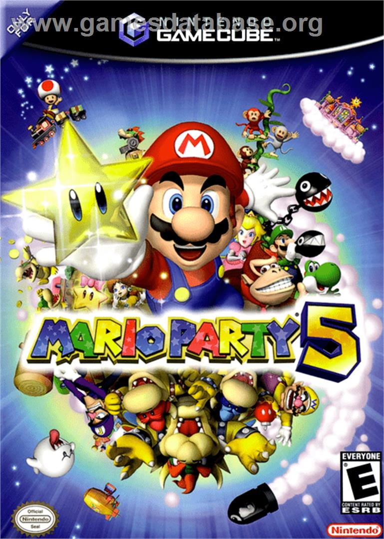 Mario Party 5 - Nintendo GameCube - Artwork - Box