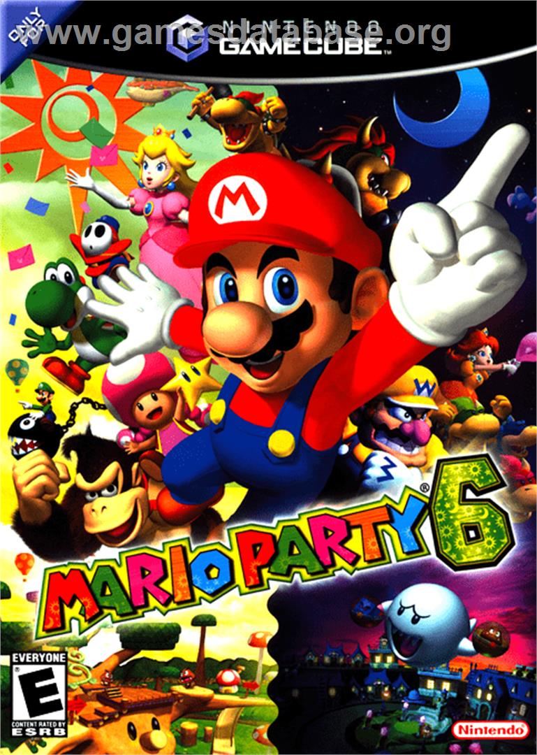 Mario Party 6 - Nintendo GameCube - Artwork - Box