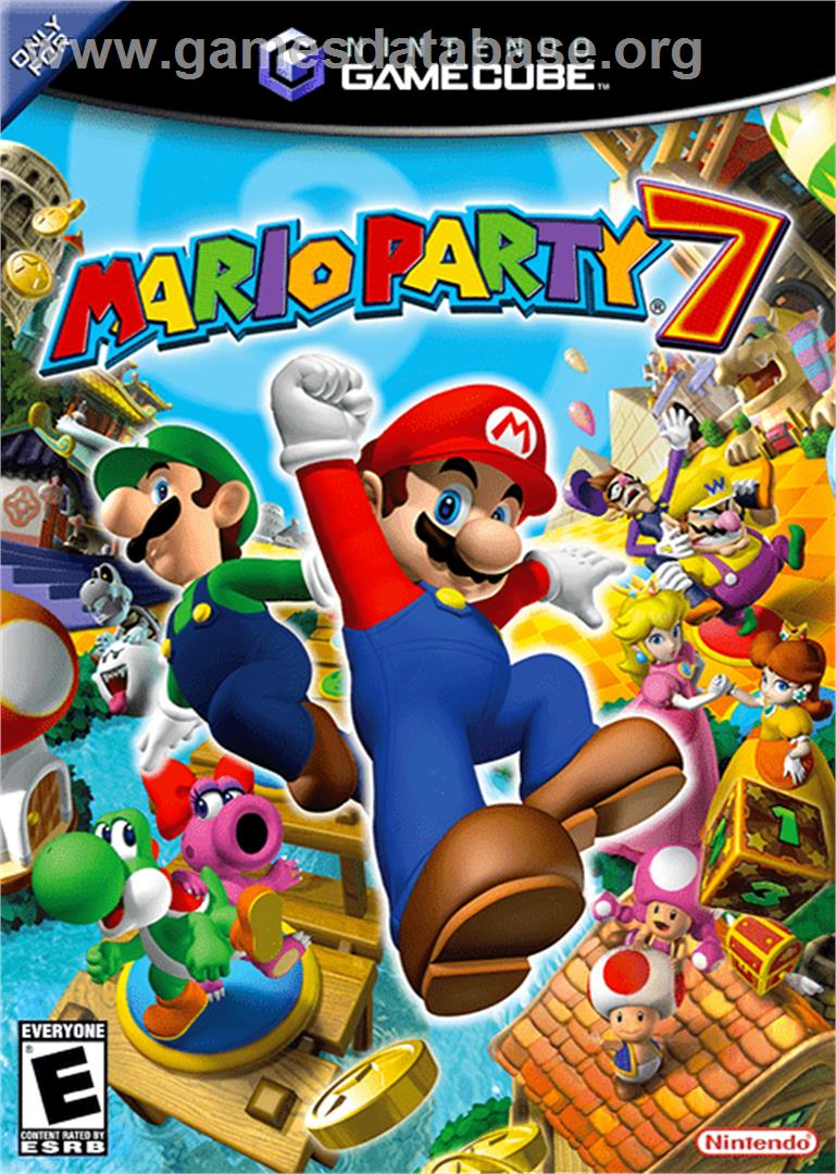 Mario Party 7 - Nintendo GameCube - Artwork - Box