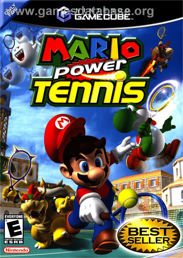 Mario Power Tennis - Nintendo GameCube - Artwork - Box