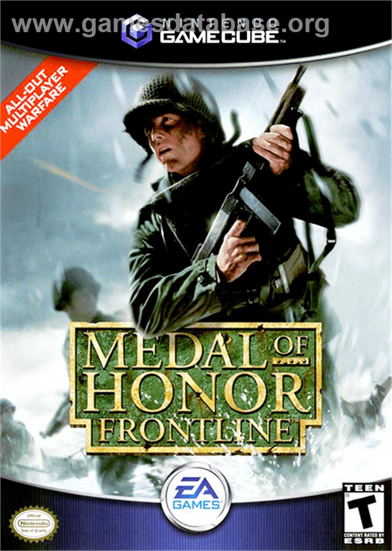 Medal of Honor: Frontline - Nintendo GameCube - Artwork - Box