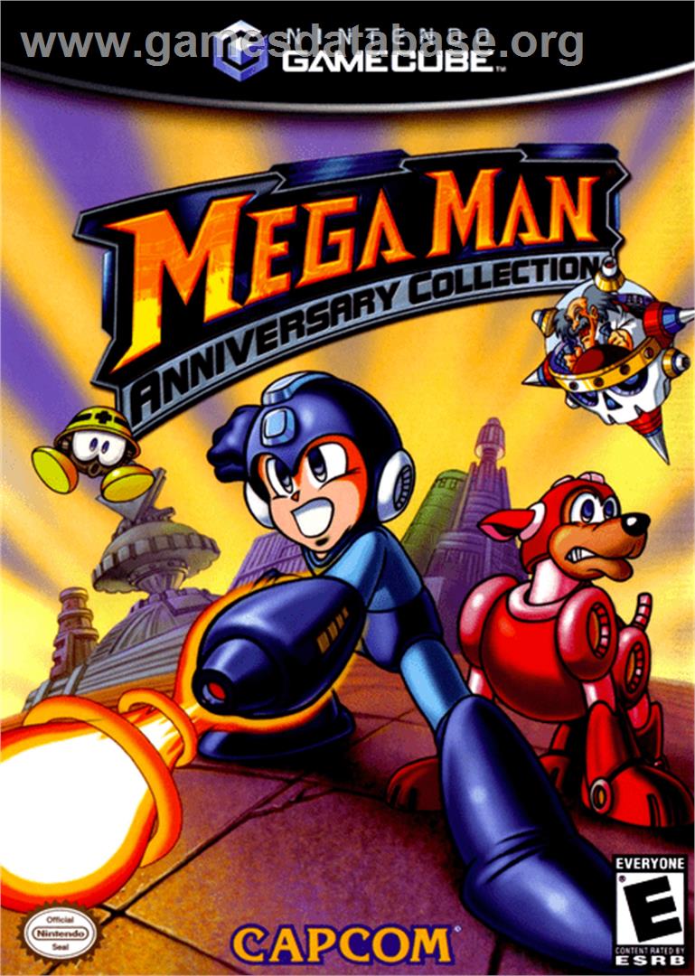 Mega Man Anniversary Collection - Nintendo GameCube - Artwork - Box
