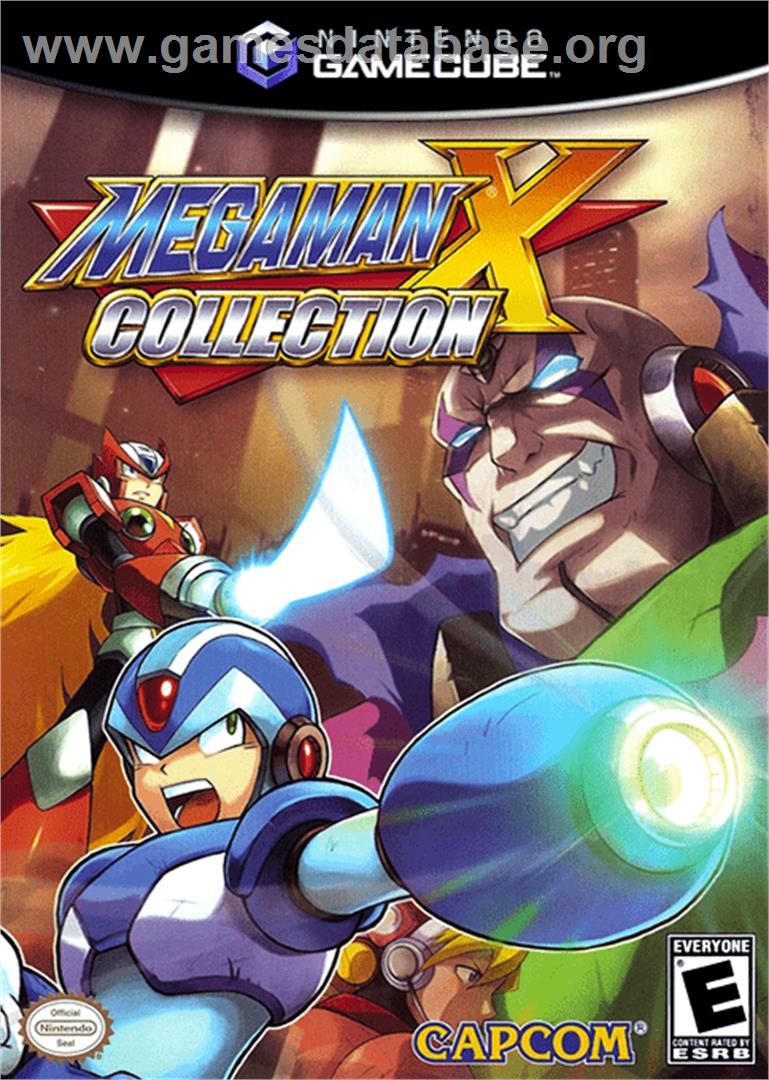 Mega Man X Collection - Nintendo GameCube - Artwork - Box
