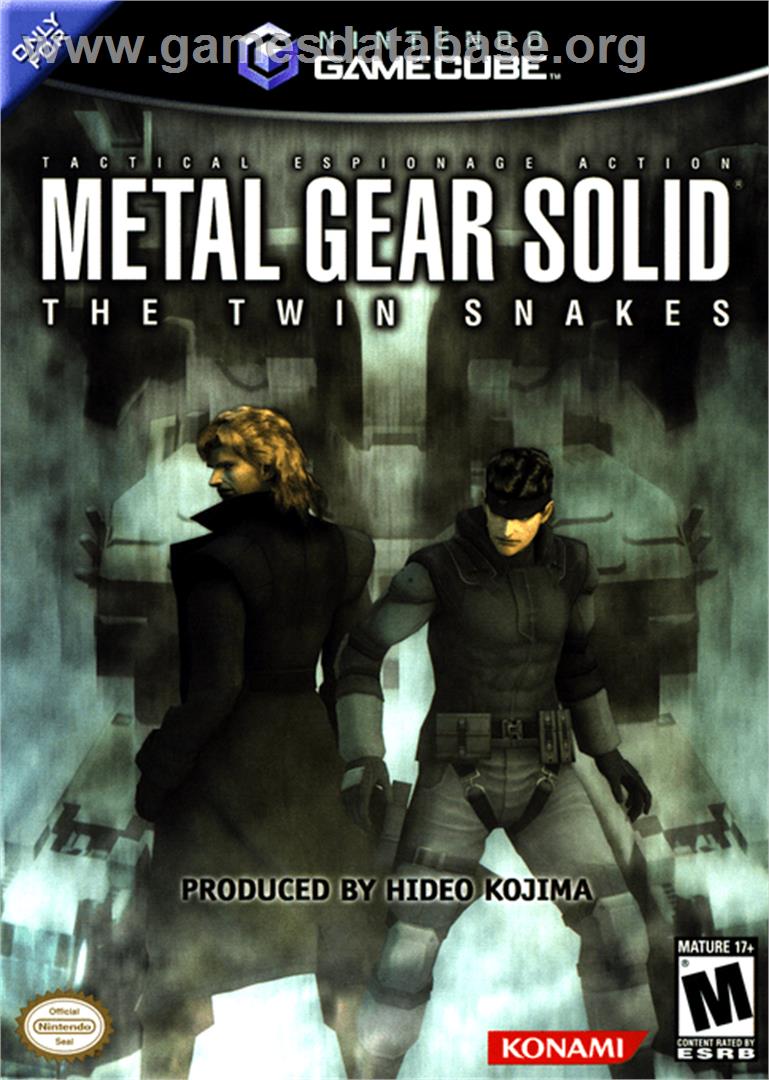 Metal Gear Solid: The Twin Snakes - Nintendo GameCube - Artwork - Box