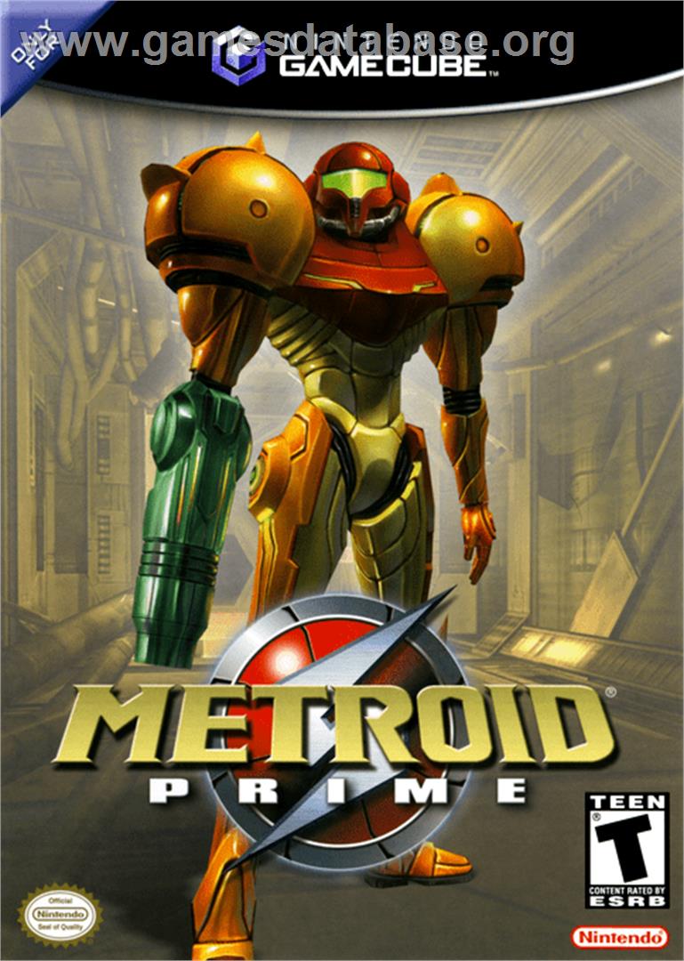 Metroid Prime - Nintendo GameCube - Artwork - Box