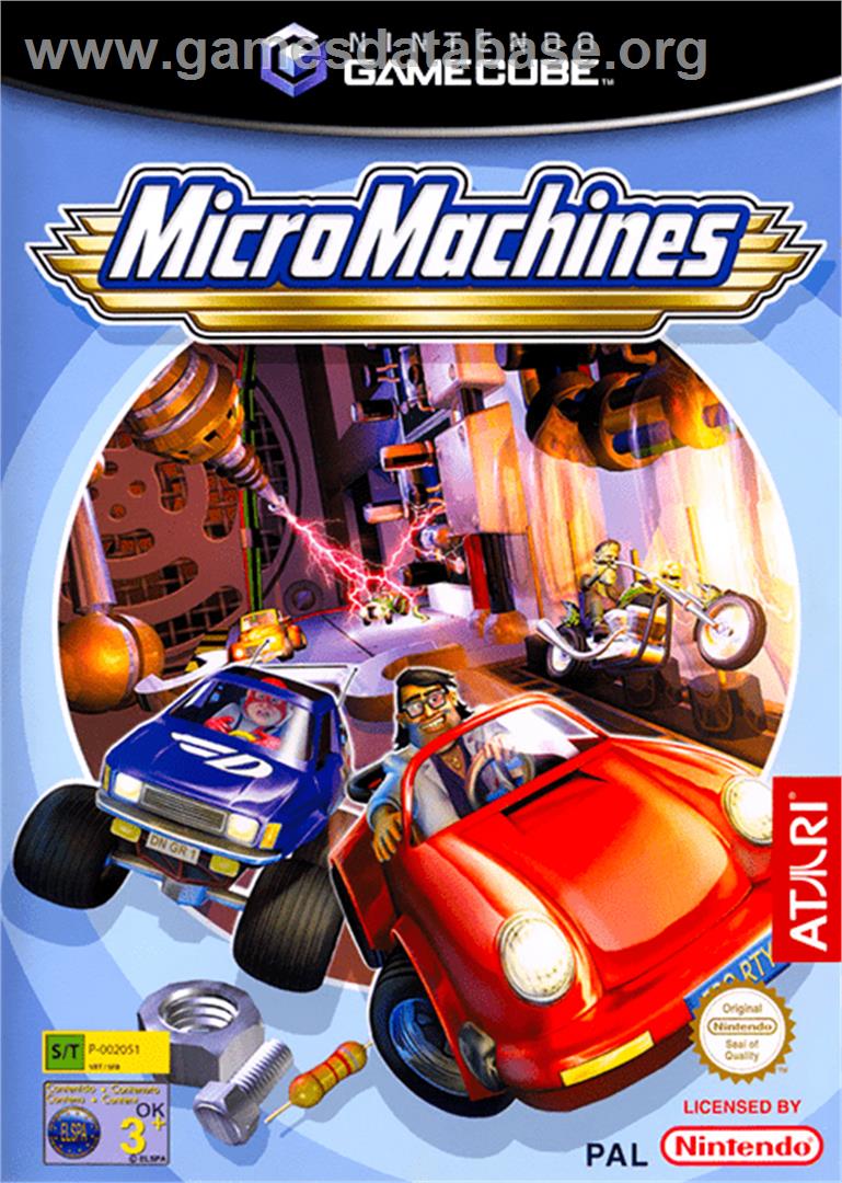 Micro Machines - Nintendo GameCube - Artwork - Box