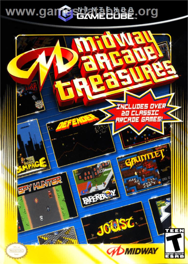 Midway Arcade Treasures - Nintendo GameCube - Artwork - Box