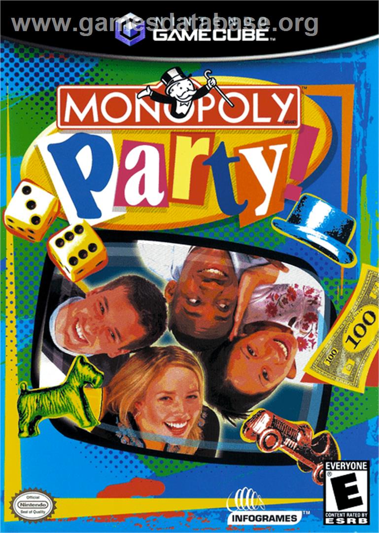 Monopoly Party - Nintendo GameCube - Artwork - Box