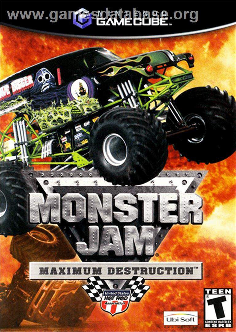 Monster Jam: Maximum Destruction - Nintendo GameCube - Artwork - Box