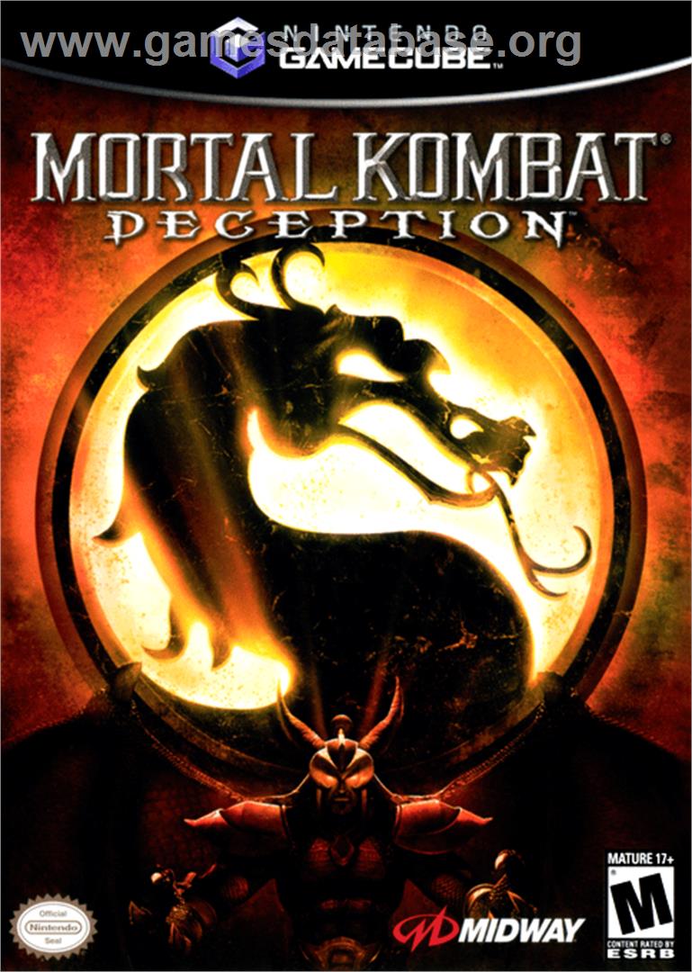 Mortal Kombat: Deception - Nintendo GameCube - Artwork - Box