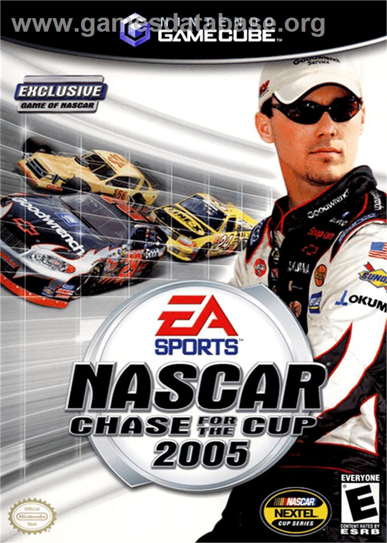 NASCAR 2005: Chase for the Cup - Nintendo GameCube - Artwork - Box