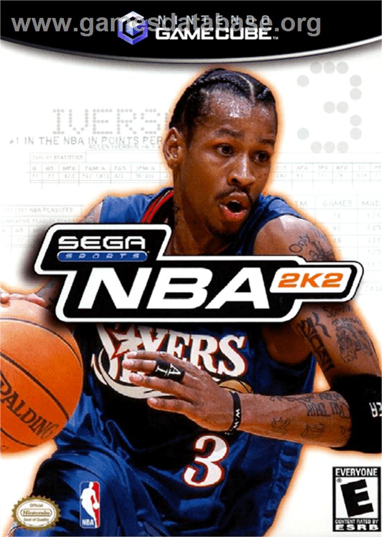 NBA 2K2 - Nintendo GameCube - Artwork - Box