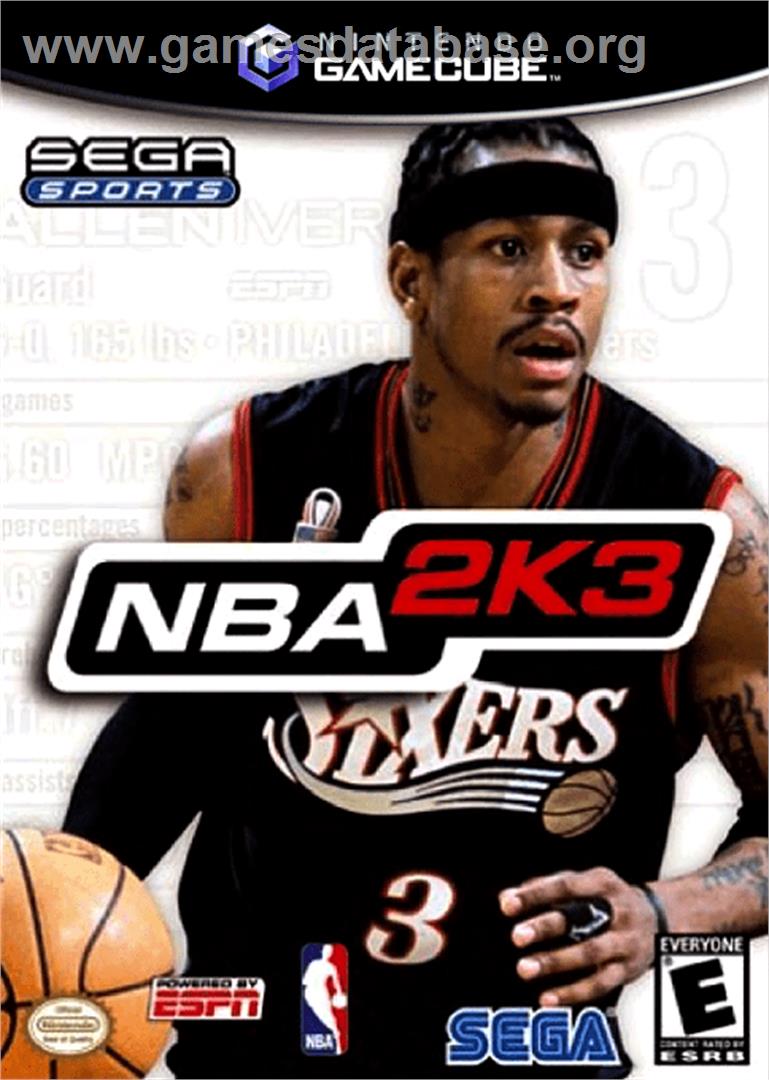 NBA 2K3 - Nintendo GameCube - Artwork - Box