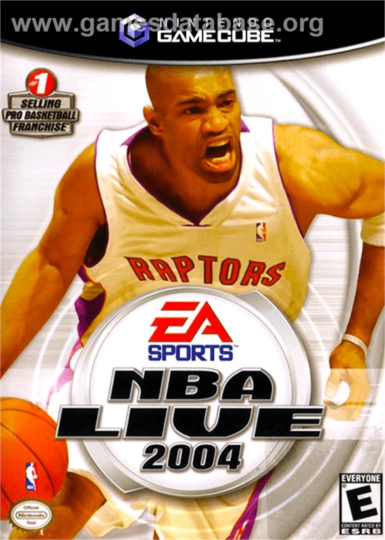 NBA Live 2004 - Nintendo GameCube - Artwork - Box