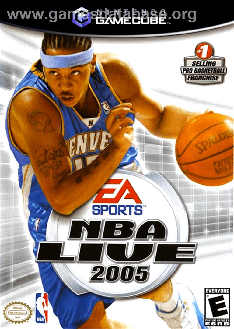 NBA Live 2005 - Nintendo GameCube - Artwork - Box