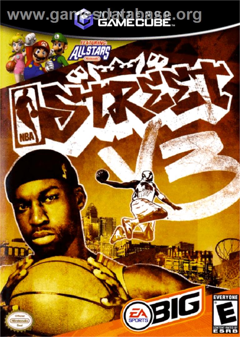 NBA Street V3 - Nintendo GameCube - Artwork - Box