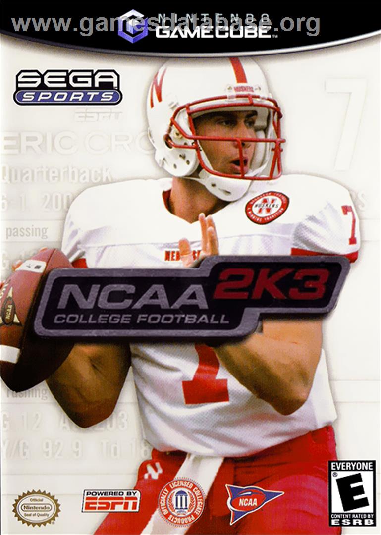 NCAA College Football 2K3 - Nintendo GameCube - Artwork - Box