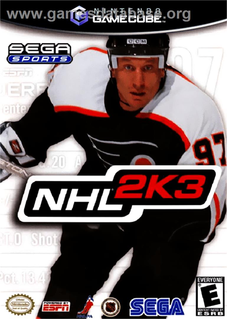 NHL 2K3 - Nintendo GameCube - Artwork - Box