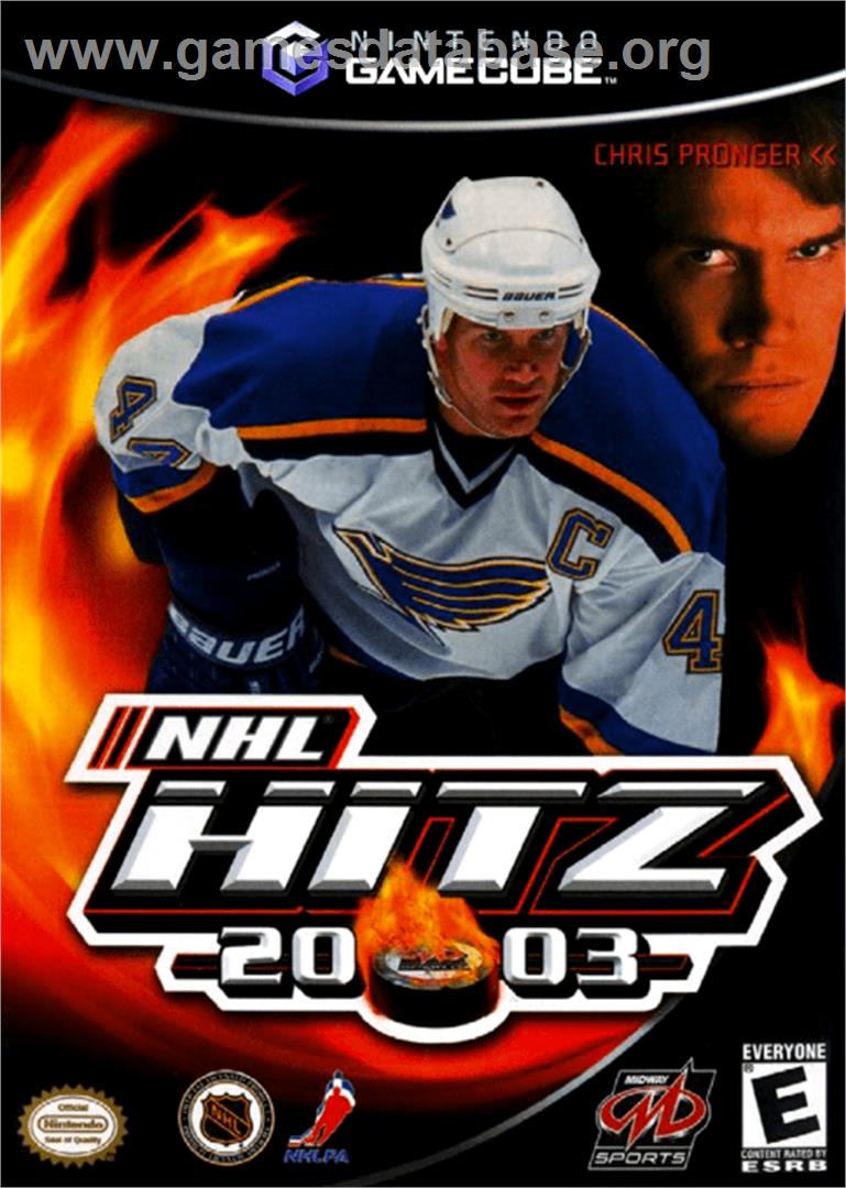 NHL Hitz 20-03 - Nintendo GameCube - Artwork - Box