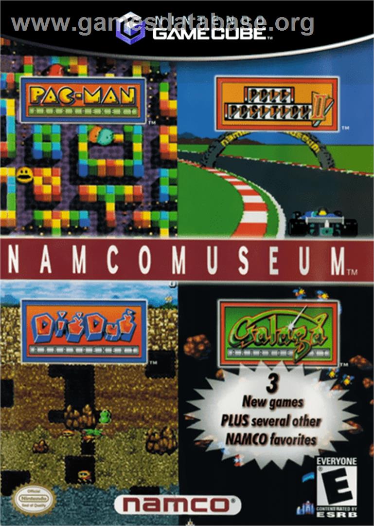 Namco Museum - Nintendo GameCube - Artwork - Box
