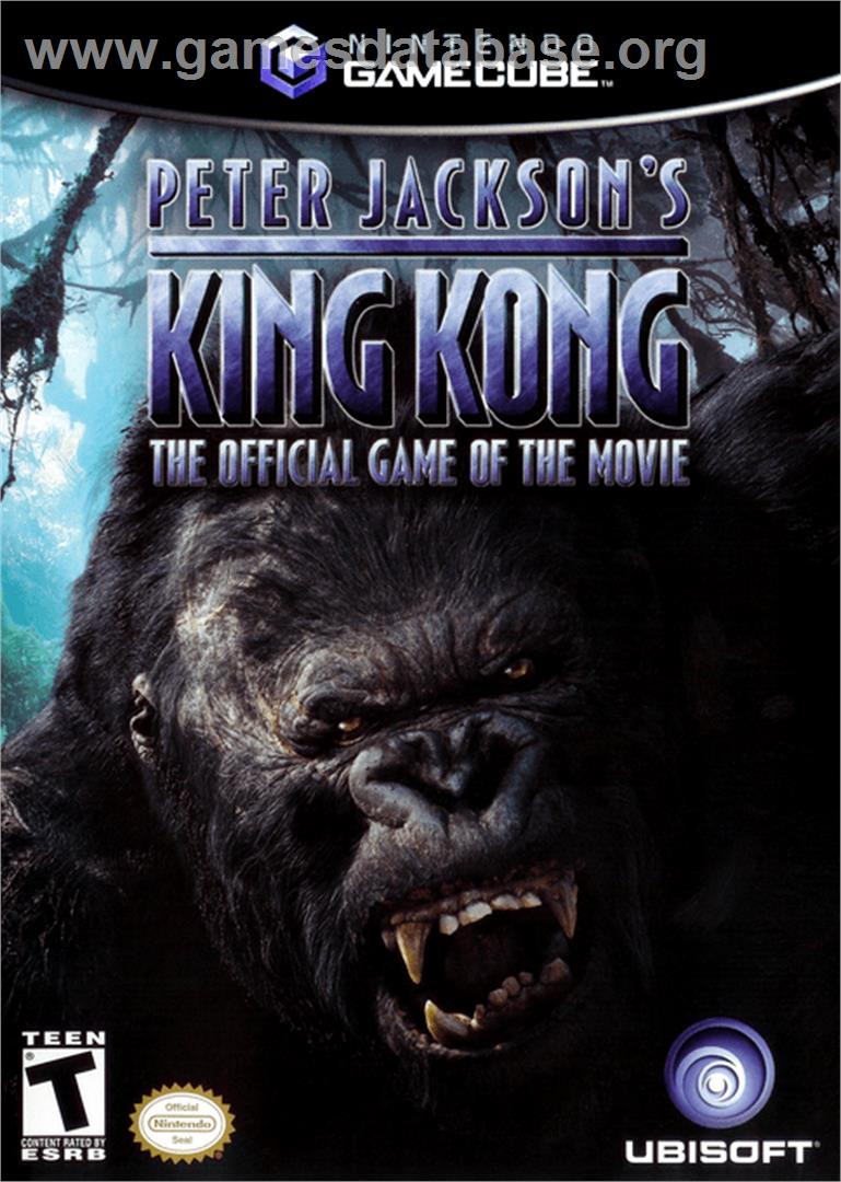 Peter Jackson's King Kong: The Official Game of the Movie - Nintendo GameCube - Artwork - Box
