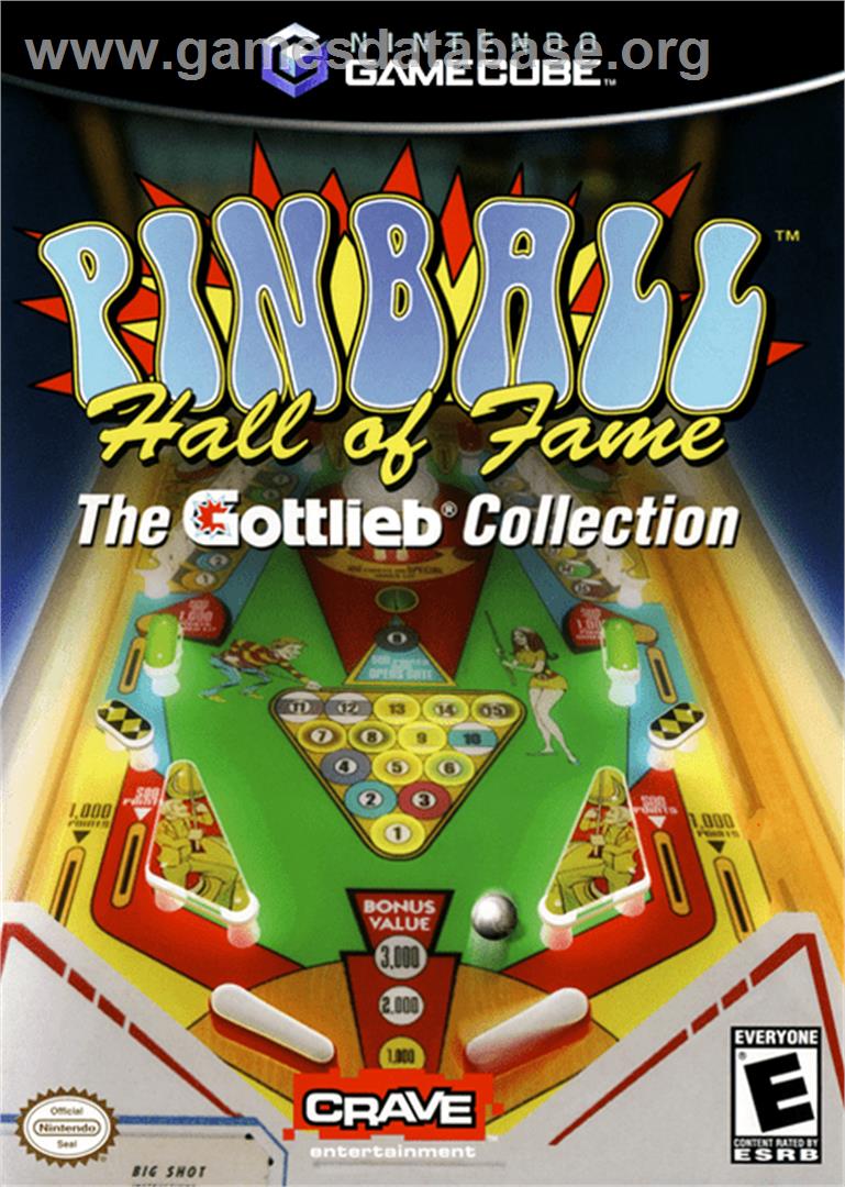 Pinball Hall of Fame: The Gottlieb Collection - Nintendo GameCube - Artwork - Box
