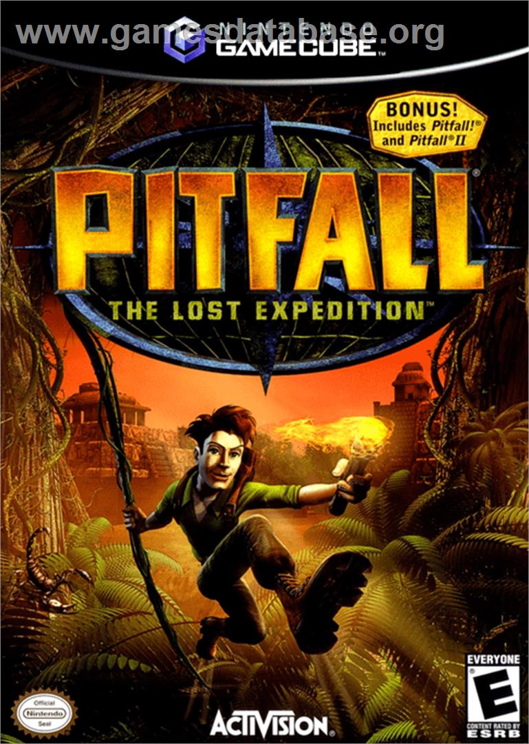Pitfall: The Lost Expedition - Nintendo GameCube - Artwork - Box