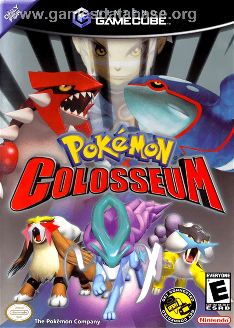 Pokemon Colosseum - Nintendo GameCube - Artwork - Box