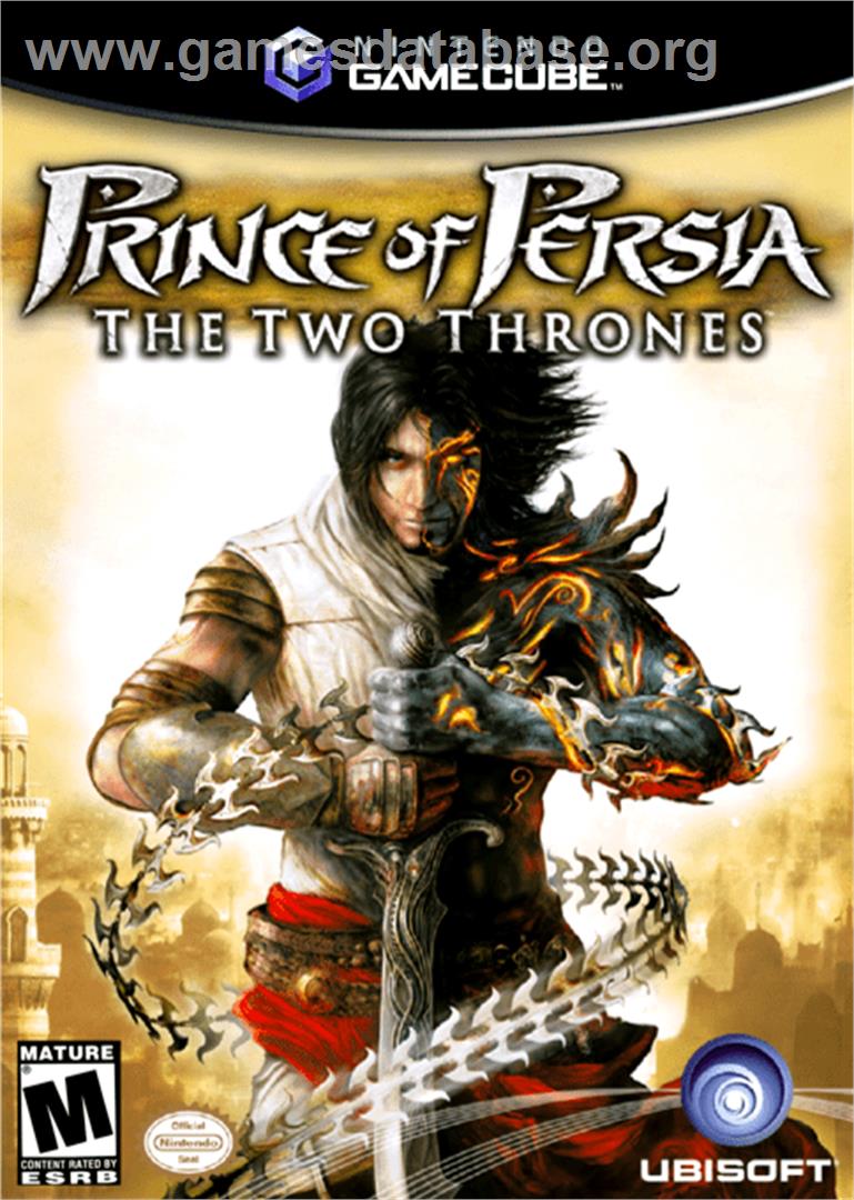 Prince of Persia: The Two Thrones - Nintendo GameCube - Artwork - Box
