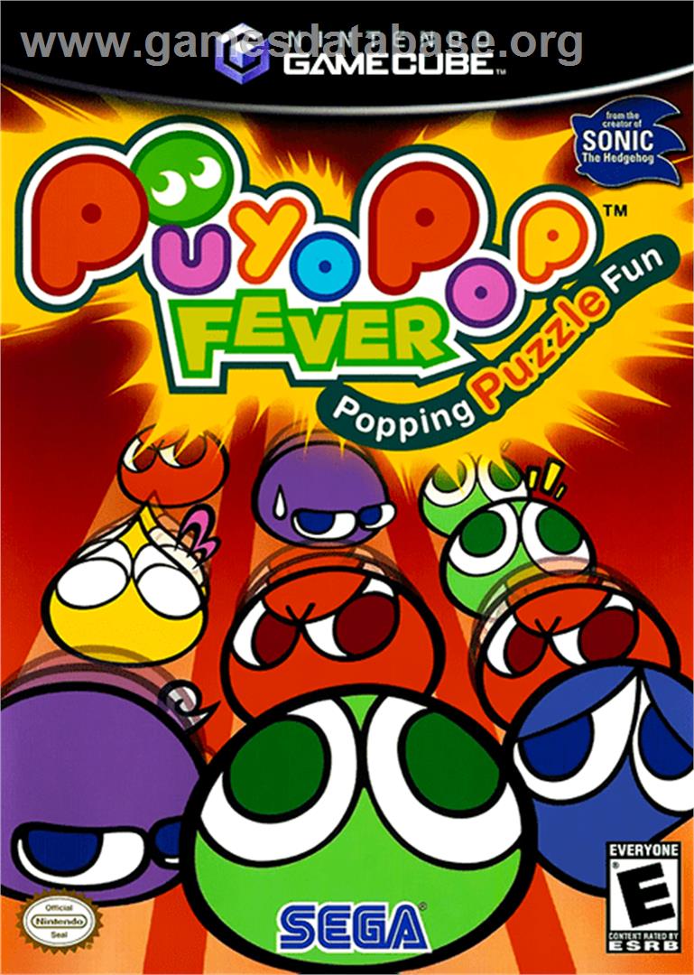 Puyo Pop Fever - Nintendo GameCube - Artwork - Box