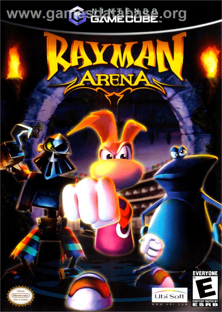 Rayman Arena - Nintendo GameCube - Artwork - Box