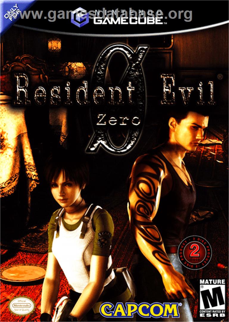 Resident Evil Zero - Nintendo GameCube - Artwork - Box