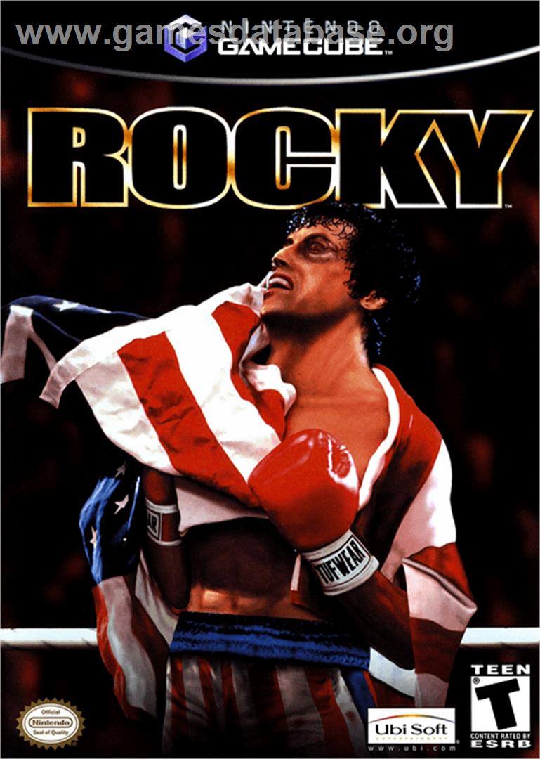 Rocky - Nintendo GameCube - Artwork - Box