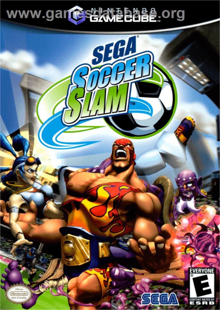 Sega Soccer Slam - Nintendo GameCube - Artwork - Box