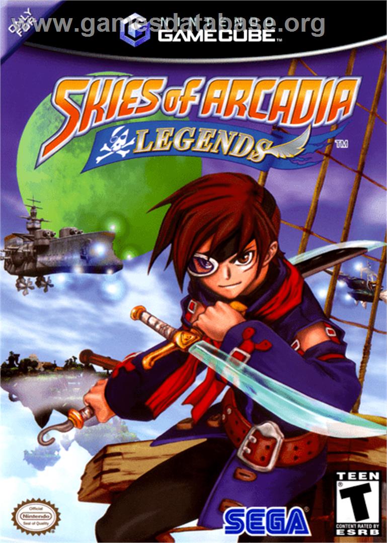 Skies of Arcadia: Legends - Nintendo GameCube - Artwork - Box