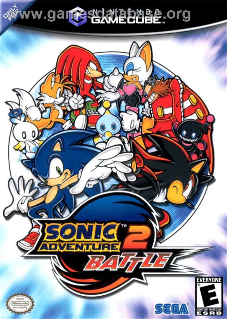 Sonic Adventure 2: Battle - Nintendo GameCube - Artwork - Box
