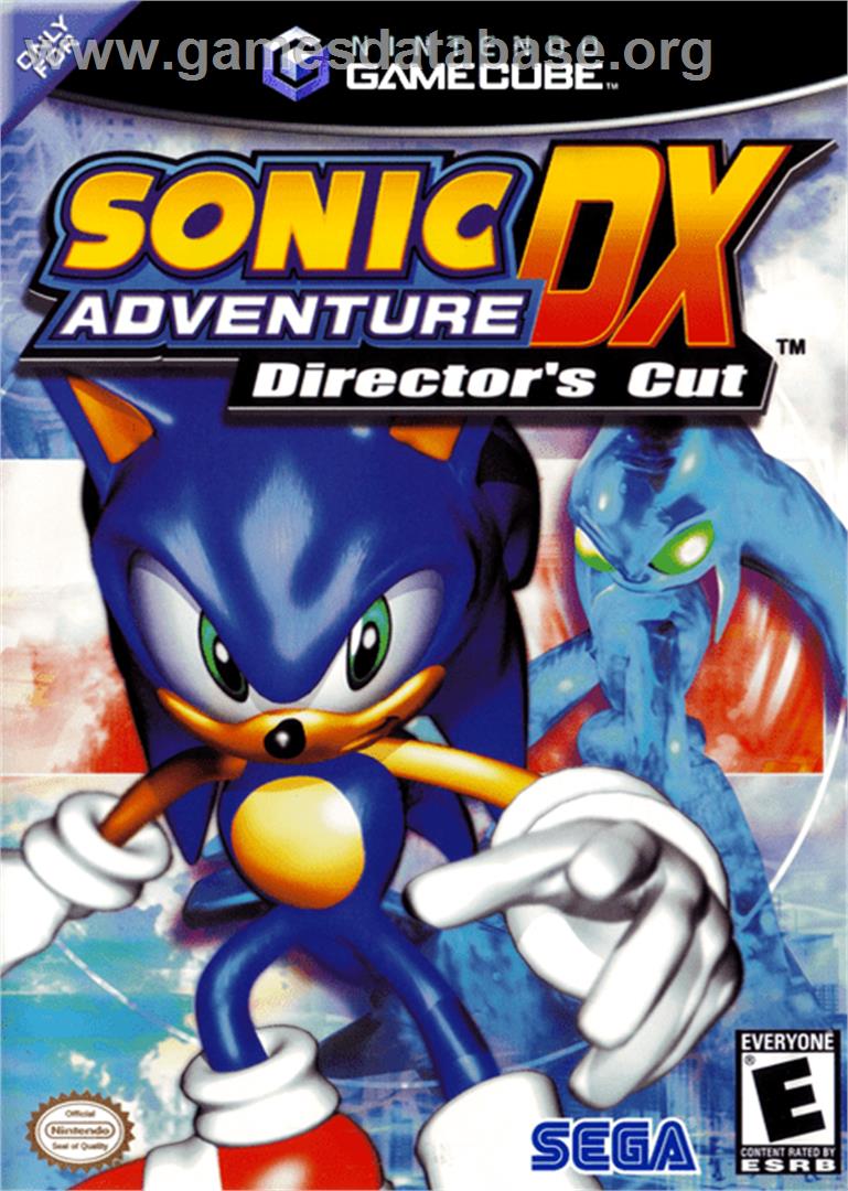Sonic Adventure DX: Director's Cut - Nintendo GameCube - Artwork - Box