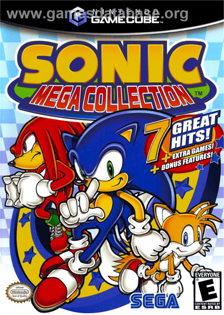 Sonic Mega Collection - Nintendo GameCube - Artwork - Box
