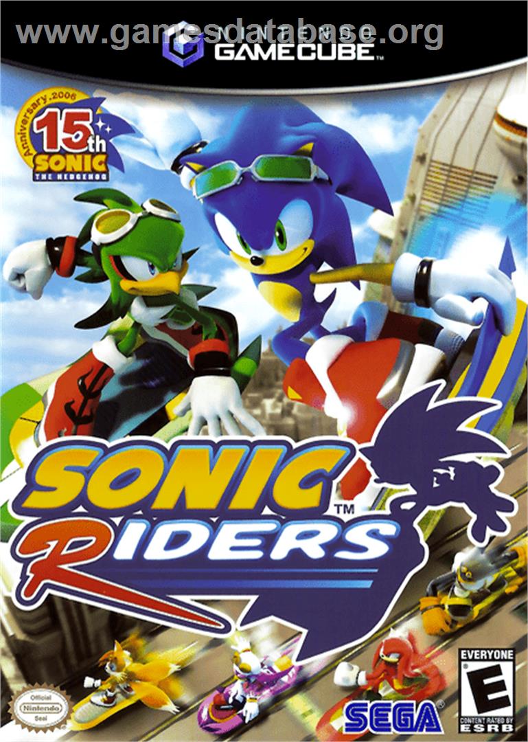 Sonic Riders - Nintendo GameCube - Artwork - Box