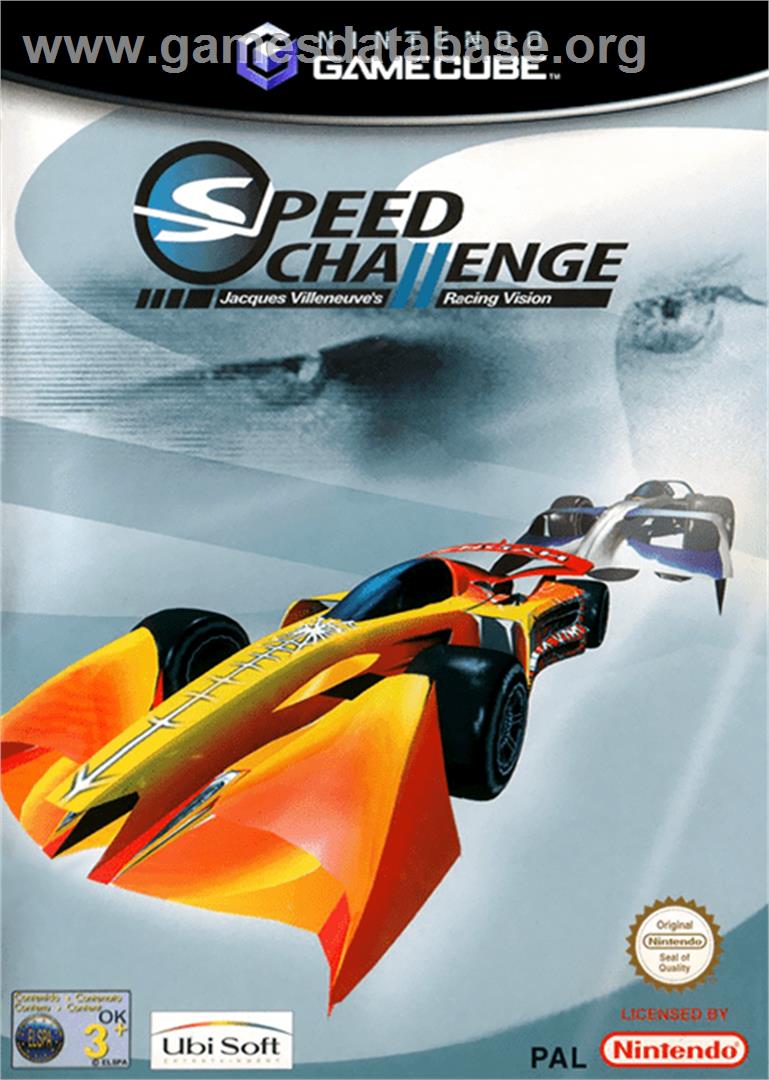 Speed Challenge: Jacques Villeneuve's Racing Vision - Nintendo GameCube - Artwork - Box
