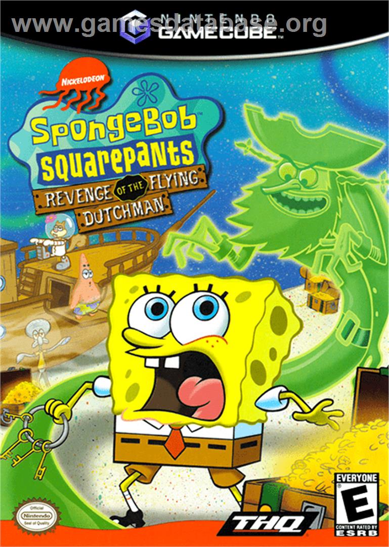 SpongeBob SquarePants: Revenge of the Flying Dutchman - Nintendo GameCube - Artwork - Box