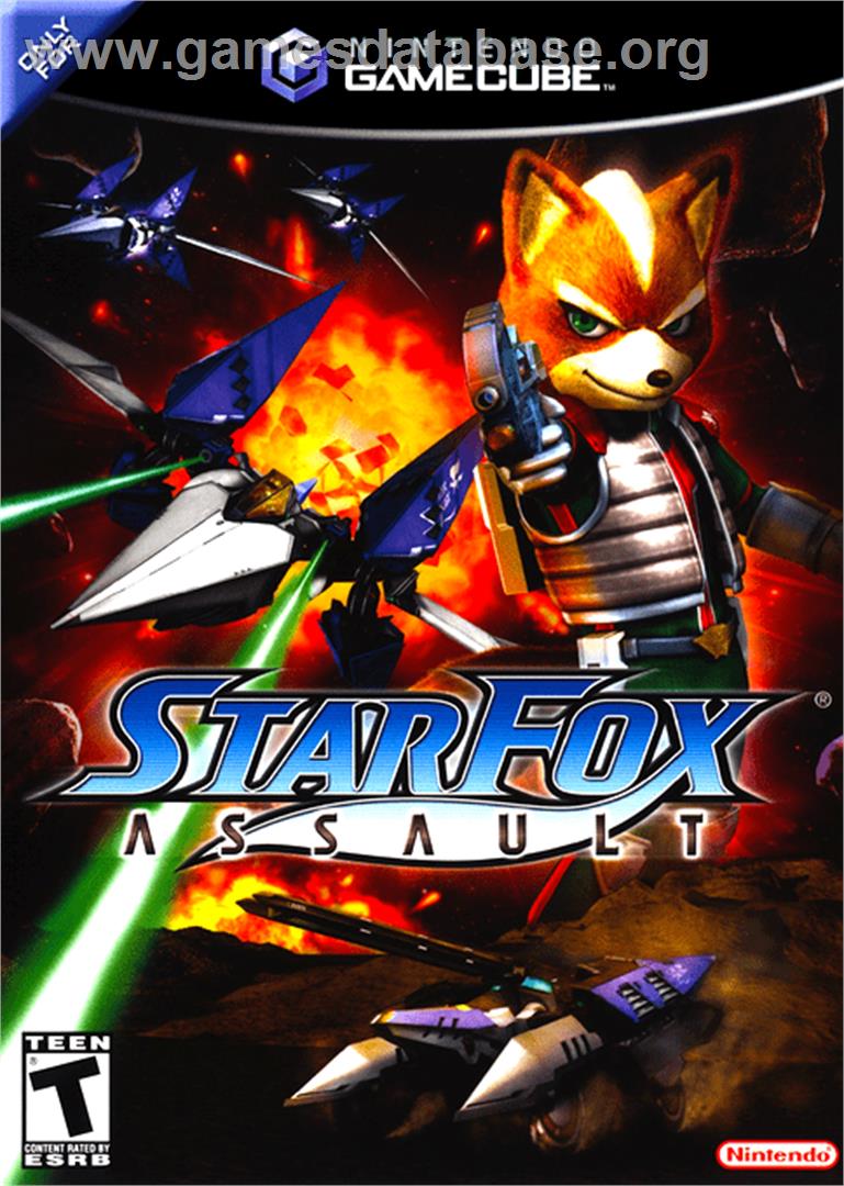 Star Fox Assault - Nintendo GameCube - Artwork - Box