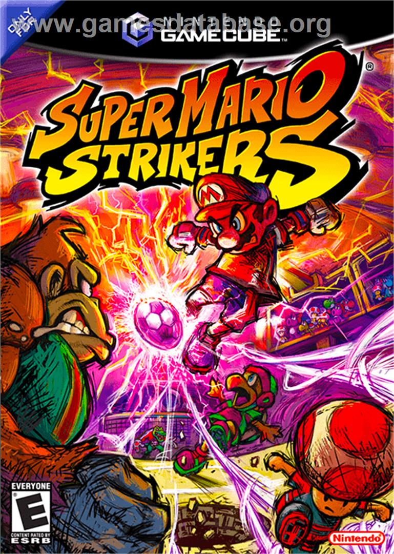 Super Mario Strikers - Nintendo GameCube - Artwork - Box